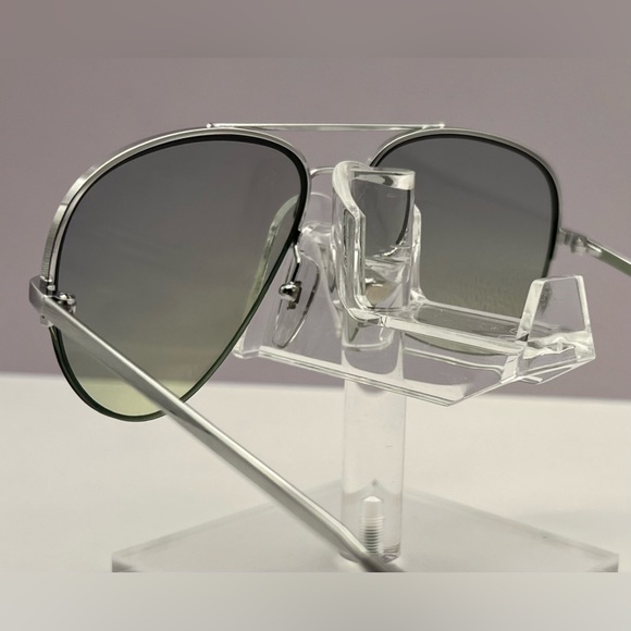 Vintage Half-Rim Metal Frame-w/BRAND NEW Berko’s Designs Custom Gradient Lenses - Picture 6 of 14